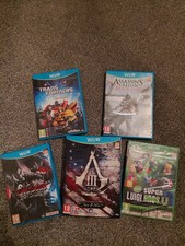 Wii U 5 GAMES JOBLOT