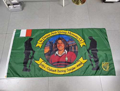 Bobby sands memorial flag - memorial,
