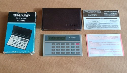 Sharp 821s elsimate - sharp,