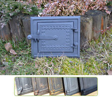 25,5x21,5 Cast iron fire door clay / stove bread oven / Chimney Clean Out /DZ057