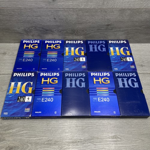 Used vhs tapes - 10,