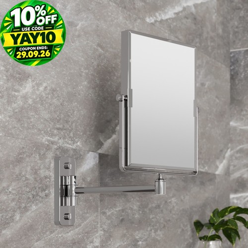 Wall mounted magnifying - mounted, 3x
