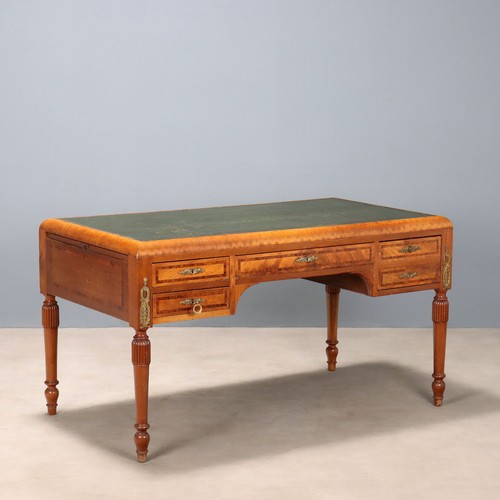 Antique writing desk mahogany - antique,