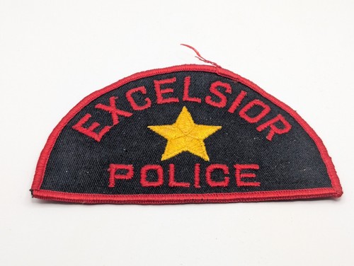 Excelsior police patch - police,