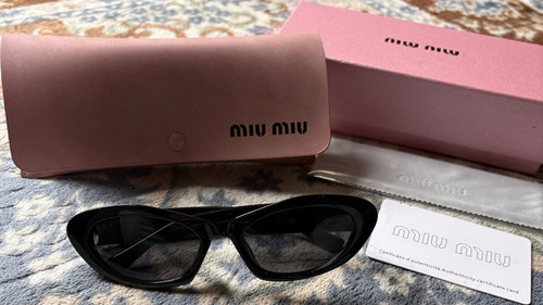 Miu glasses black one - miu,