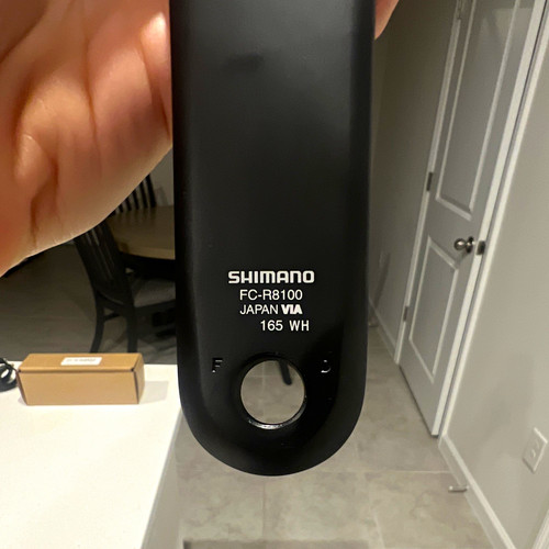 Shimano ultegra r8100 165mm - shimano, fc-r8100
