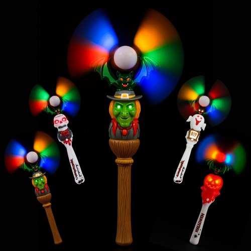 Halloween swivel fan wand - fan,
