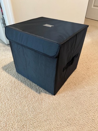 Vinyl record storage box for - record,