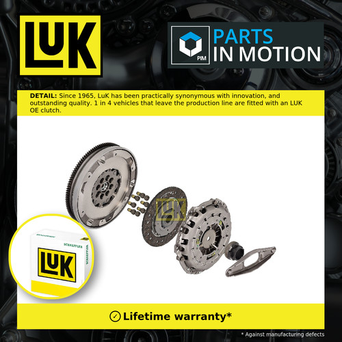Dual mass flywheel - dmf, kit