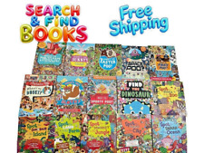 Search and find books for children Activity books boys girls NEW FREE SHIPPING