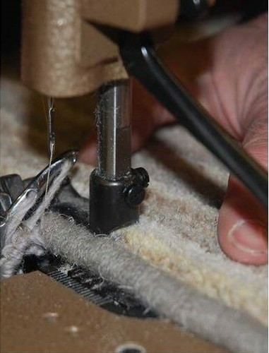 Carpet whipping edging - carpet, whipping/