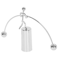 Metal Weightlifter Balance Toy