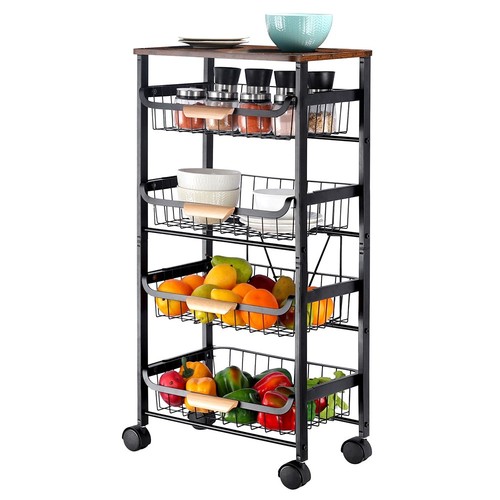 Black tier pull - 5, pull-out