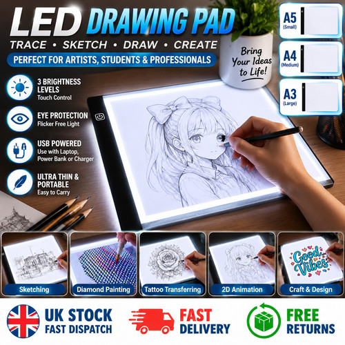 Led drawing board - drawing,