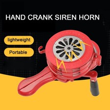 Hand Crank Siren Horn Loud