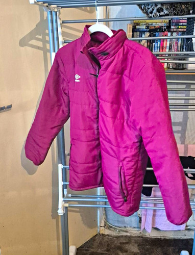 Umbro kids red puffer jacket - kids,