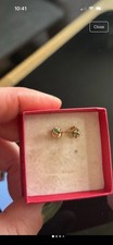 9ct Gold Vintage Claw Stud