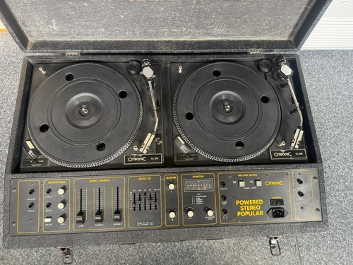 Citronic twin disco decks - disco,