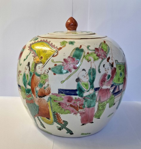 Large chinese hand - large, hand-painted