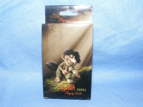 Form troll playing - playing, cards