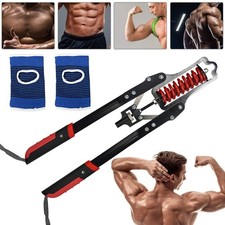 Spring Chest Expander 10-200Kg Adjustable Resistance for Upper Body Exercise