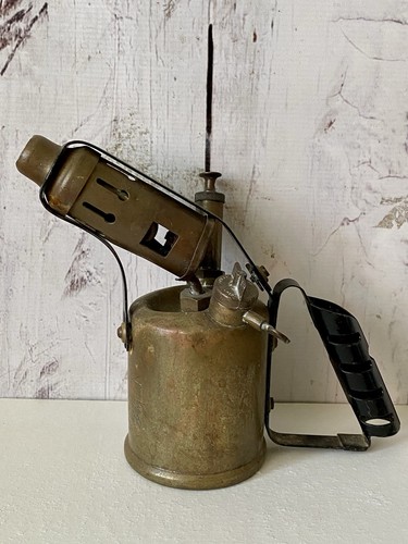 British vintage brass - brass, paraffin