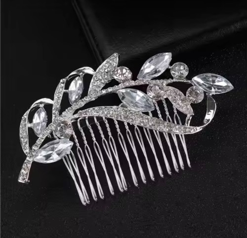 Bridal wedding flower hair - bridal,