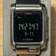 Casio I-RANGE IRW-101 Tough Solar Atomic Wave Ceptor Digital Watch IRW101 *READ*