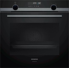 Siemens HB478GCB0S iQ500 Built In Multi Function Self Cleaning Oven, Black