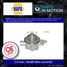 Water Pump fits CITROEN CX Gti 2.4 82 to 83 M23/622 Coolant NAPA 120136 120137