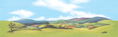 Peco mountainous landscape - landscape, oo