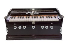 HARMONIUM- 3 1/4 OCTAVE DOUBLE BELLOW 39 KEYS 7 STOPPER 2 REEDS (BASS- MALE)