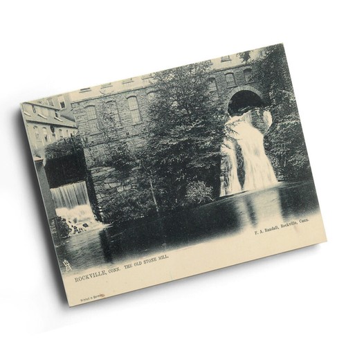 Print vintage connecticut - -,