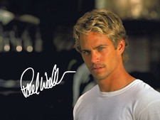 Paul Walker Signed Autograph 6X4 PHOTO Pre Print Film Fast And Furious