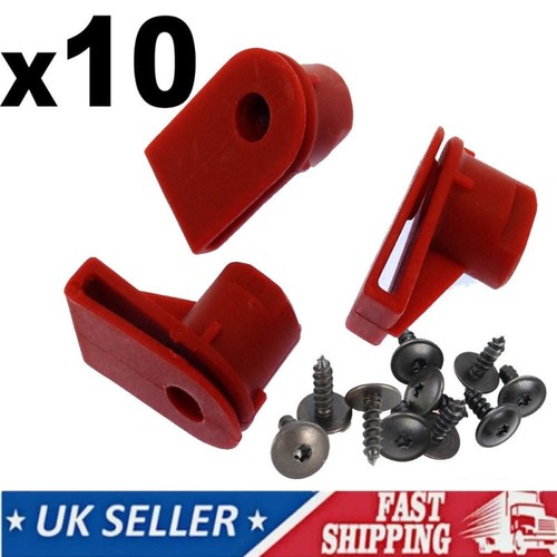 10x screw clips - screw, in