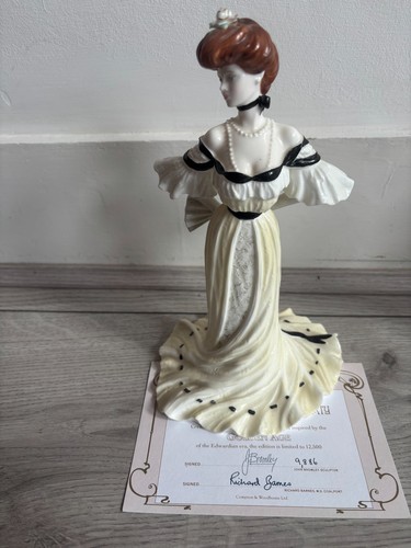 Coalport figurine golden age - coalport,