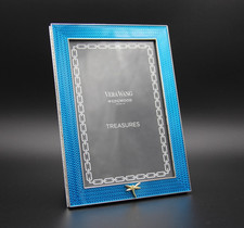 VERA WANG for Wedgwood Treasures With Love Blue Dragonfly 4X6 Photo Frame