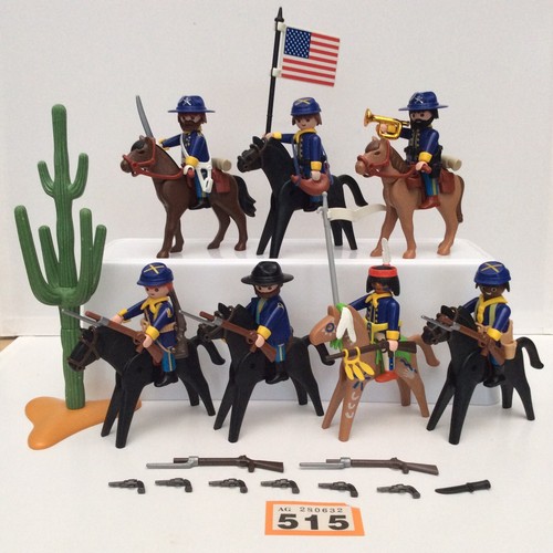 Playmobil western soldiers - western,