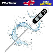 Meat Food Thermometer Digital Temperature Probe Cooking Jam Sugar BBQ Turkey
