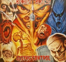 Broken Bones Losing Control LP GF UK 1989 Heavy Metal NM