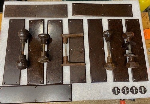 Bakelite door handles finger - bakelite,