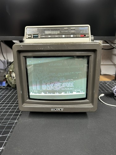 Rare sony trinitron evm - rare,