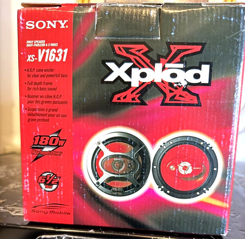 Sony xplod way speakers - 3,