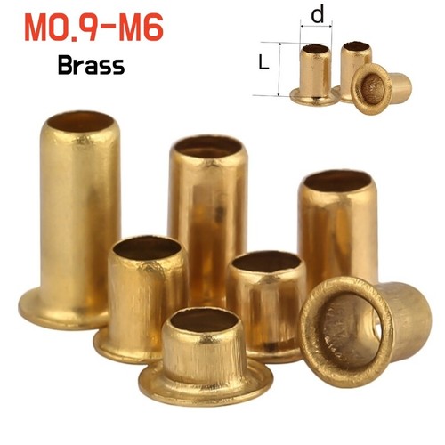 Brass hollow rivets copper - brass,