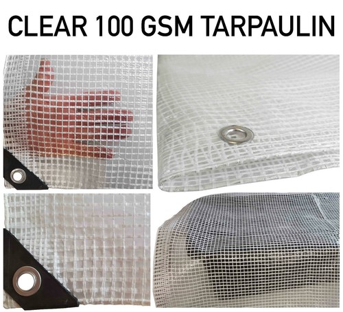Clear heavy duty - duty, tarpaulin