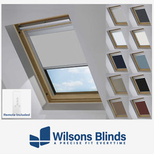 Electric Roof Blind - Blackout - w/ Motor & Remote - All GGL Sizes Available