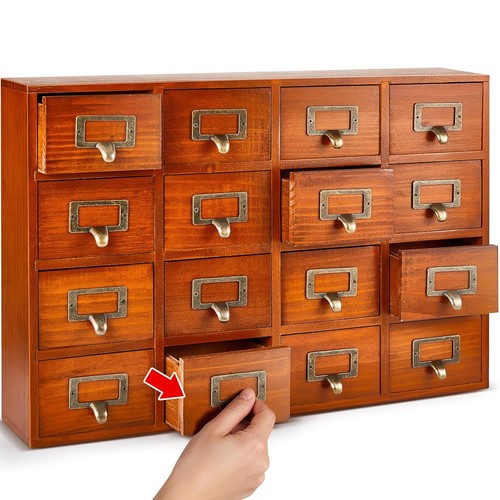 Drawer wood apothecary - wood,