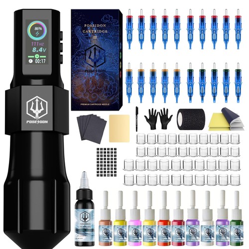 Poseidon tattoo gun kit - poseidon,