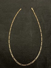 Solid 9ct Gold Figaro Chain