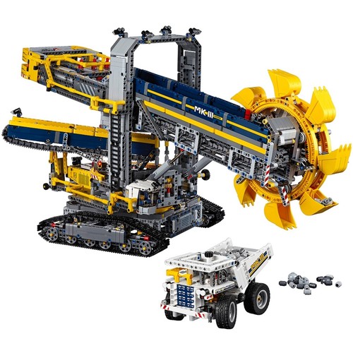 Lego technic bucket wheel - lego, technic: